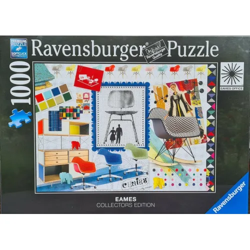 Ravensburger puzzel 1000 stukjes Eames Design spectrum Collectors Editon